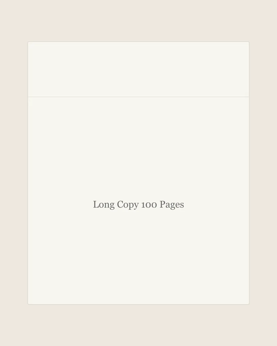 Ruled copy with 100 pages